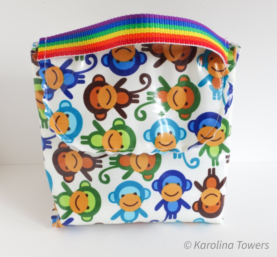 Wipeable Insulated Lunch Bag 