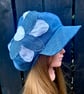 Women’s denim Baker boy cap 