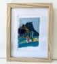Abstract textile landscape, magic mountains - Image 3