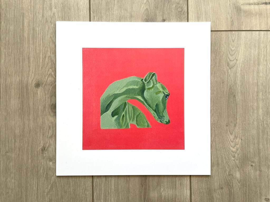 Greyhound - Art Print