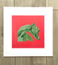 Art Print Greyhound - Art Deco Style - Dog Lover Gift - Image 1