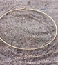 Gold Plate Choker Necklace  - Image 1