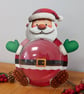 Santa "Bauble Buddies" gift box, hanmade