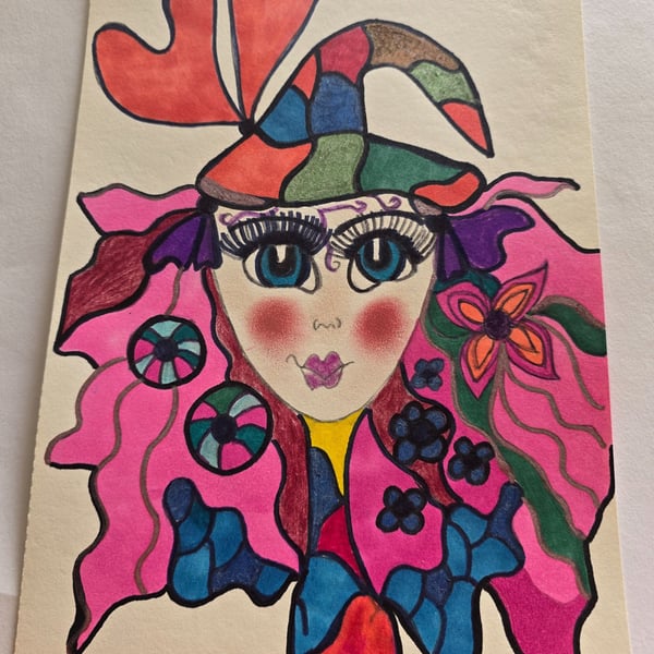 Fairy Witch Drawing 