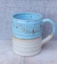 Beer stein tankard large mug pint handthrown stoneware handmade pottery cerami - Image 4