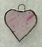 Stained glass small heart, PINK and PURPLE variations - Image 7