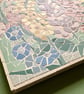 Mosaic Floral Art - Pastel Garden Mosaic Wall Plaque - Image 9