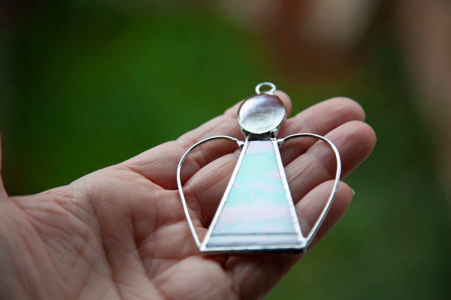 Little Angel Stained Glass Suncatcher