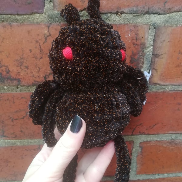 Baby Mothman Crochet Amigurumi 