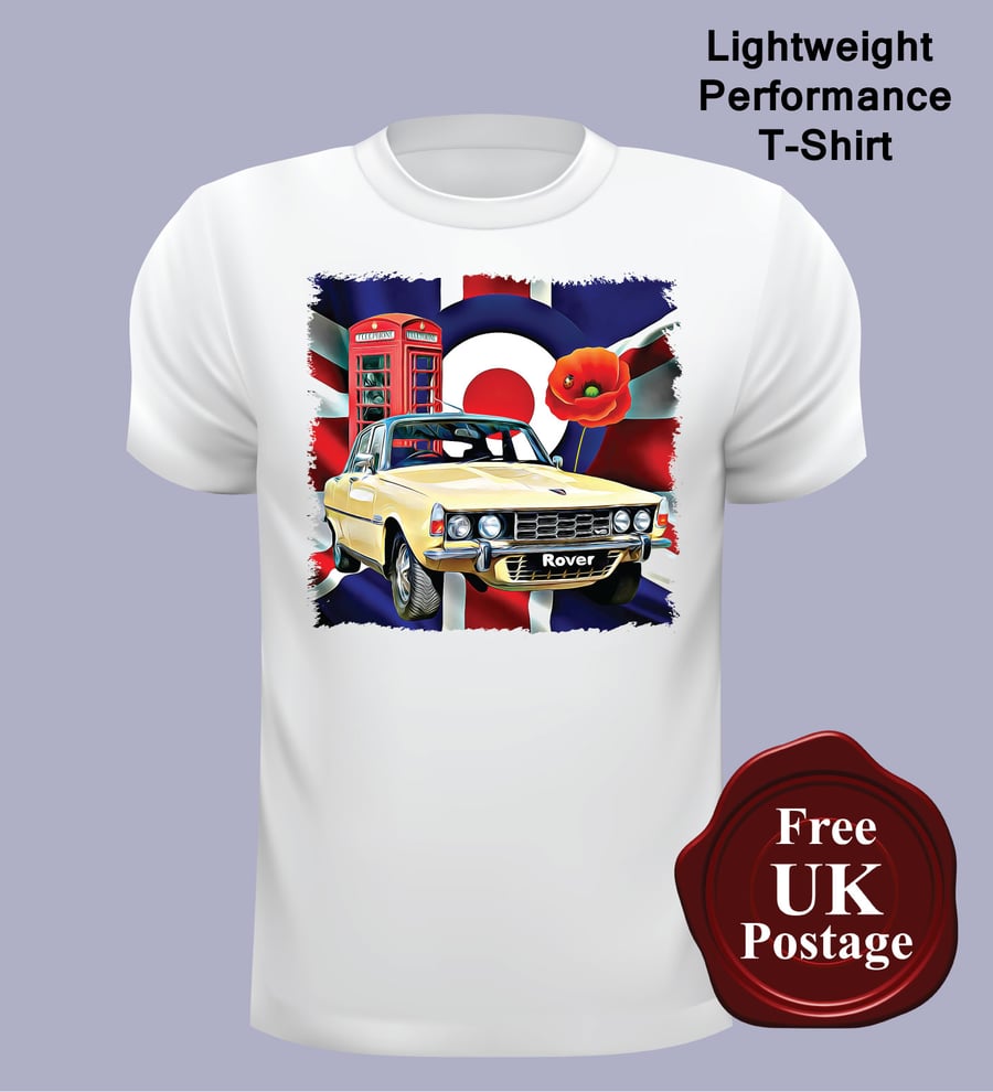 Rover P6 T Shirt, Mens T Shirt, Choose Your Size