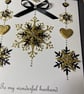 Personalised Christmas Card Gift Boxed Husband Wife Boyfriend Fiancé Any Message - Image 3
