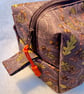 Oak leaves Green man - Medium boxy zipper pouch - Image 2