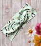 Women's Twist Knot Headband-Hairband Knot-Jersey Twist Headband-Penguins-HA006 - Image 3
