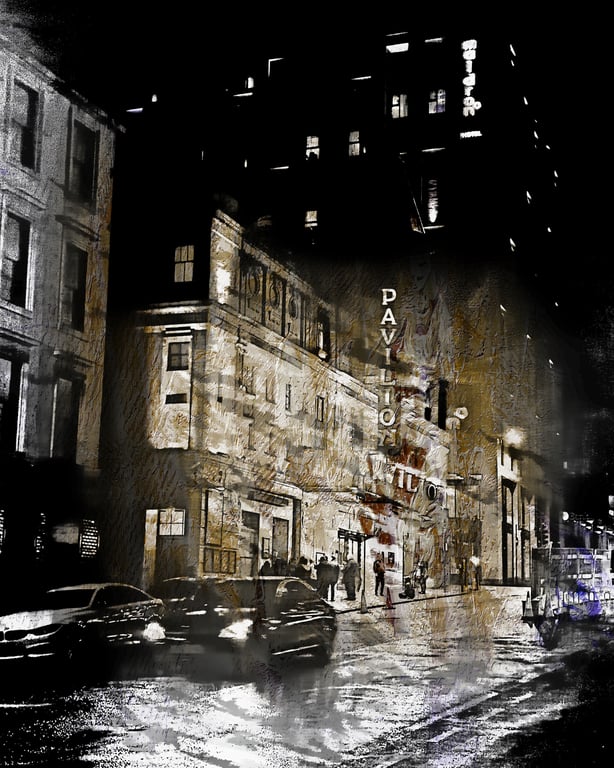 Glasgow Pavilion Theatre, fine art archival print