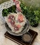 Large Textile Art Pendant