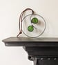 Stained Glass Letterbox Gift, Eucalyptus Leaf Mini Wreath, Hanging Suncatcher