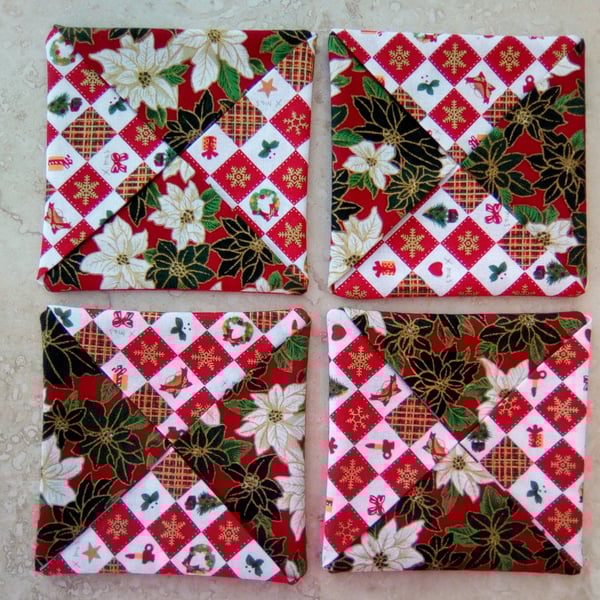 Christmas Coasters  (set of 4)