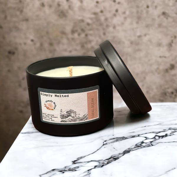 Clean and Fresh Coral Ocean Scented Candle 