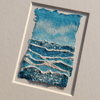 Ocean Spray - Original miniature collage. A5 Mounted
