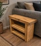Rustic Solid Wood Side Unit - Handmade storage table - Living room coffee table  - Image 7
