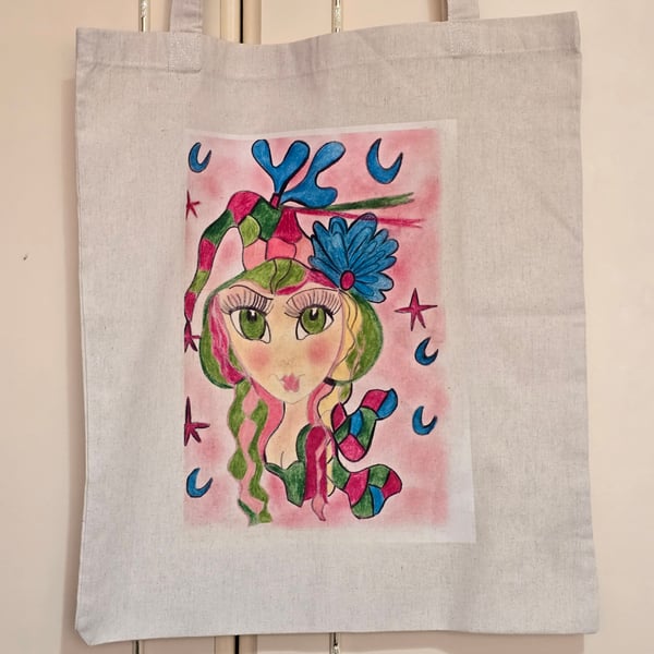 Fairy Witch Tote Bag