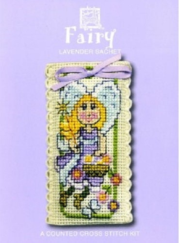 Fairy Lavender Sachet Cross Stitch Kit By Textile Heritage