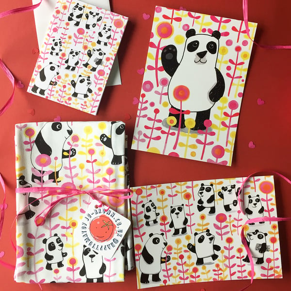 Panda Super Gift Box - fun gift by Jo Brown