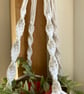 Summer seconds - Macrame plant holder made from up-cycled, white tee shirt - Image 2