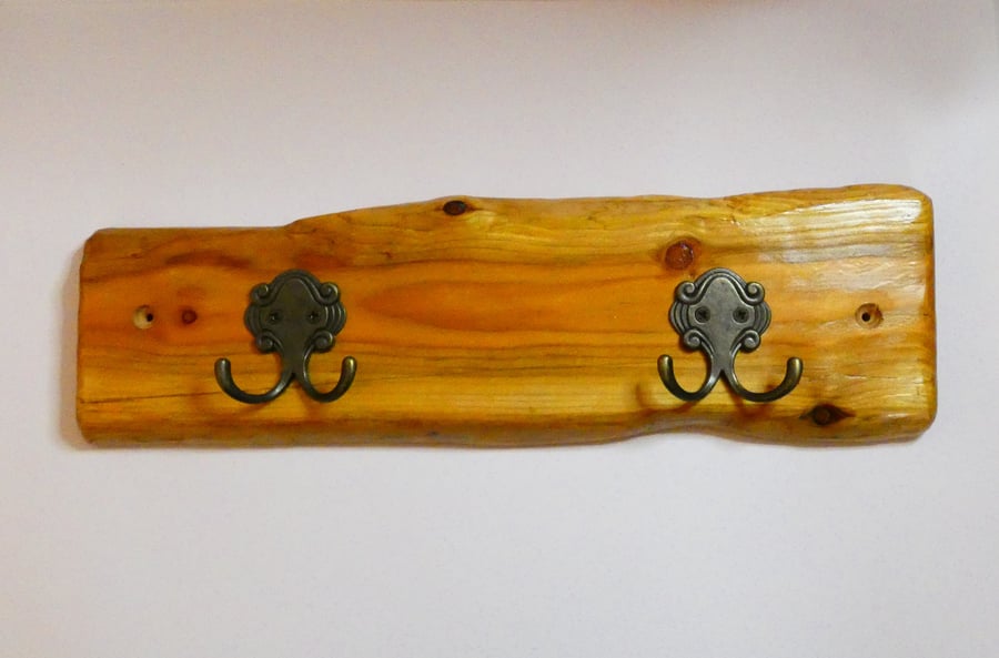 Eco Friendly Rustic Wooden Coat Rack