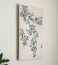 Original Botanical Art - Olive Branch Mosaic Wall Plaque  - Image 6