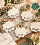 Wedding Place Name Tags - Handmade Personalised Wedding Table decor