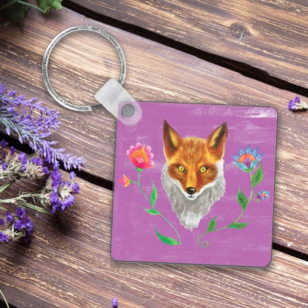 Fox Keyring