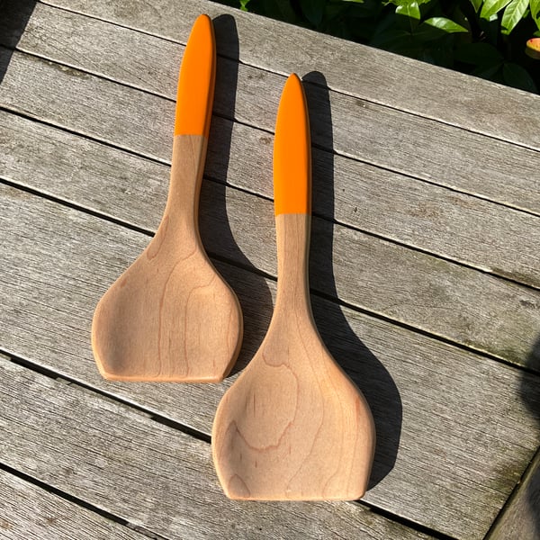 Maple Wood Salad Servers (WS18)