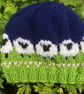 Sheep beanie hat hand knitted  - Image 3