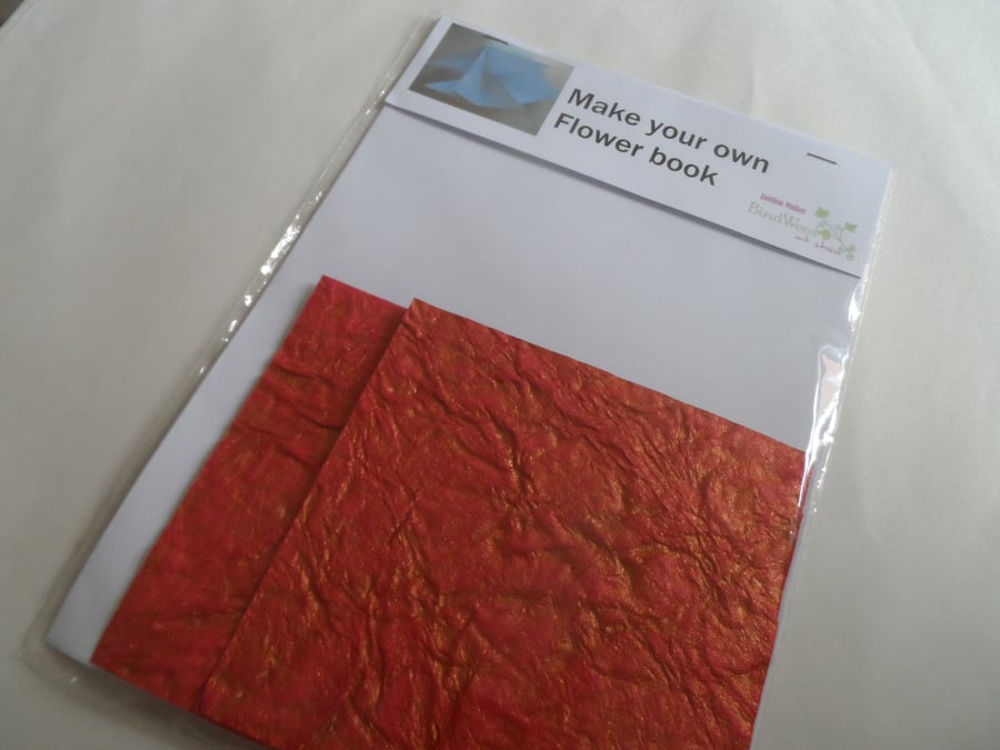 Make your own Flower book - kit no 10