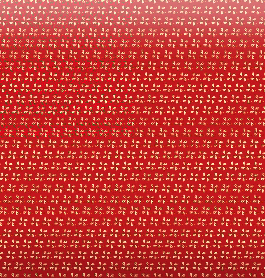 Red Pinwheels Christmas Gift Wrapping Paper