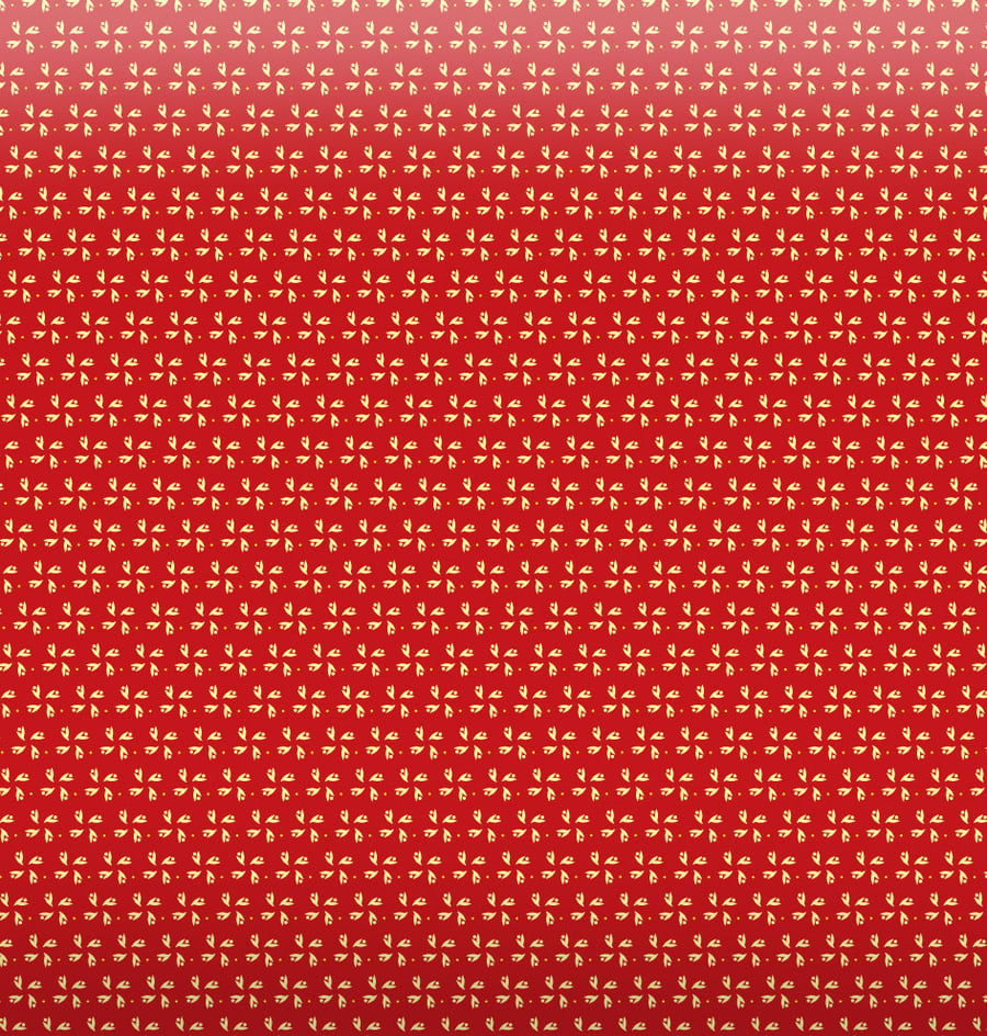 Red Pinwheels Christmas Gift Wrapping Paper