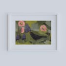 Blackbird Art Print - 5x7 inches