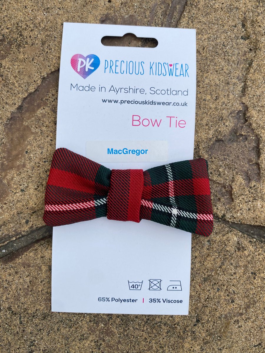 MacGregor Tartan Bow Tie, Babies, Children