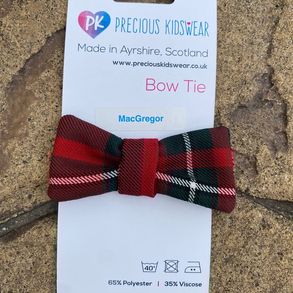 MacGregor Tartan Bow Tie, Babies, Children