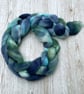 Merino Hand Dyed Spinning Fibre Ocean 100g - Image 2