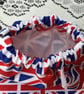 British flag themed drawstring cotton pouch bags - Image 3