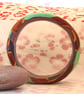 Designer Bangle - Curvey Interweave Pattern - Polymer Clay Chunky Bangle - Image 5