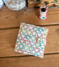 Sewing case or kit made with pretty vintage Liberty Tana Lawn 'Maisie' print