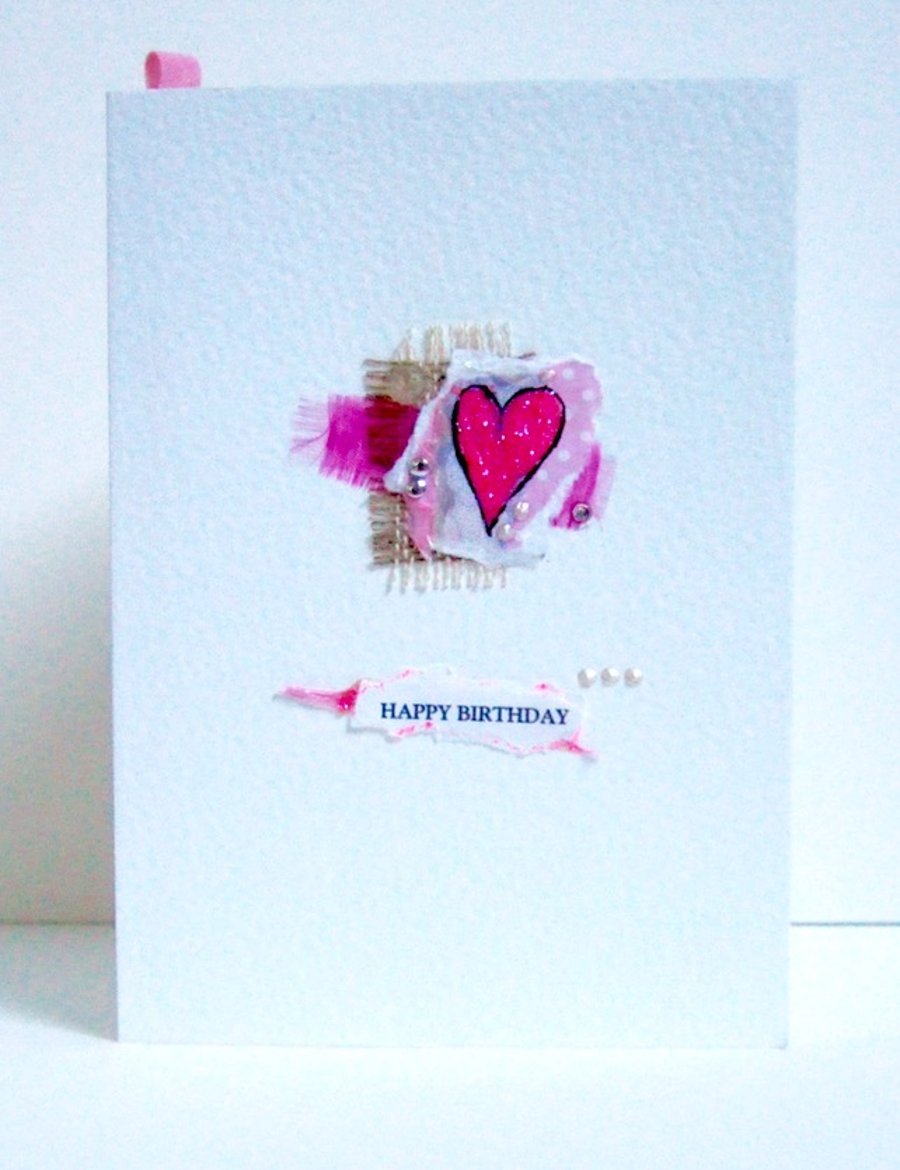 Collage Design, Personalised Greeting Card 
