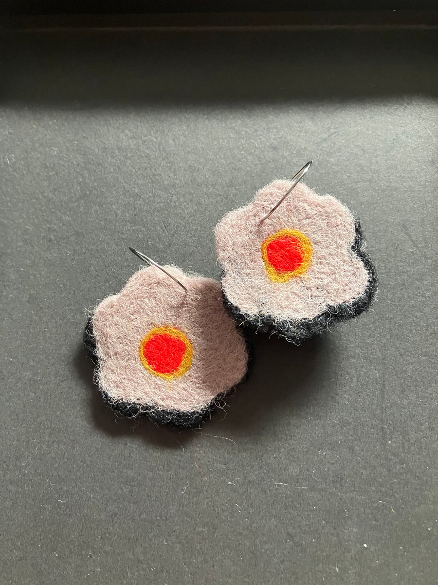 Boho Flower Bold Earrings 