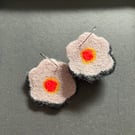 Boho Flower Bold Earrings 