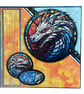 Dragon Stained Glass Style Card – "I Believe in You" Fantasy Greeting Card - Image 6