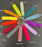 Crochet Wristlet Keychain - Wrist Strap Keyring - Multiple Colours Available - Image 2