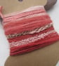 Small Sappanwood Red Orange Natural Dye Textured Thread Pack - Image 2